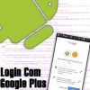 Google Plus API no Android, Realizando Login