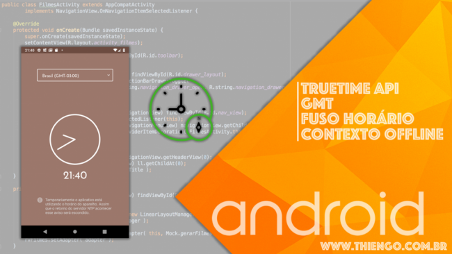 Como adicionar fusos horários no relógio do Android